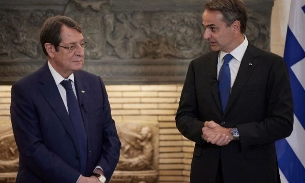 Ο Ν. Αναστασιάδης ευχαρίστησε τον Κυρ. Μητσοτάκη για την προβολή του Κυπριακού σε Μπάιντεν και Κογκρέσο